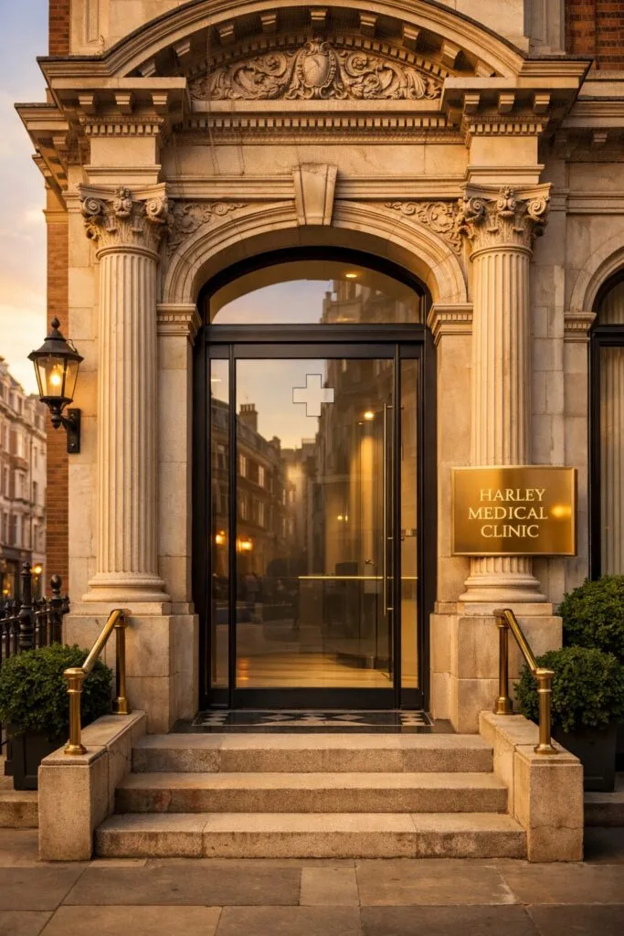 The AristoGP clinic building on Portpool Lane, London EC1