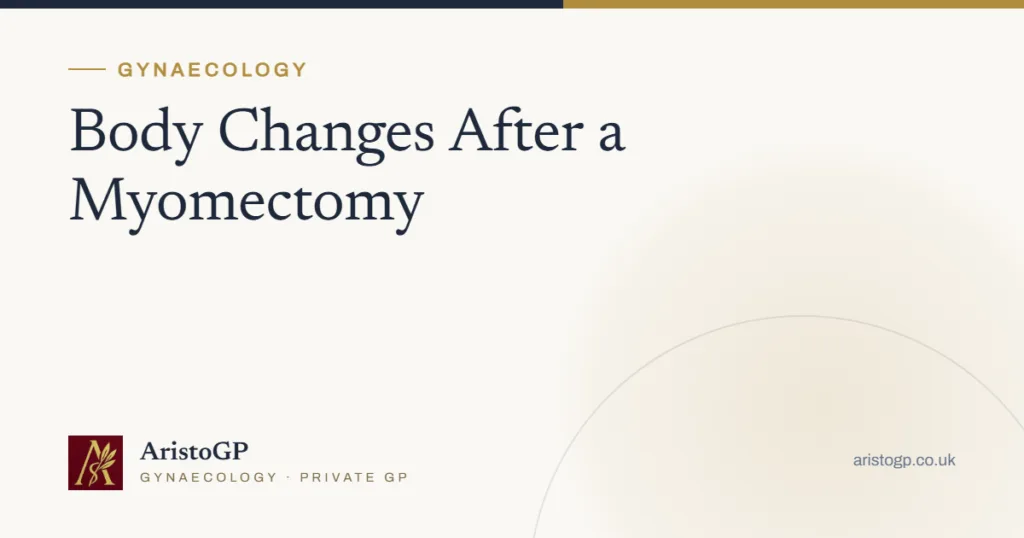 Body Changes After a Myomectomy
