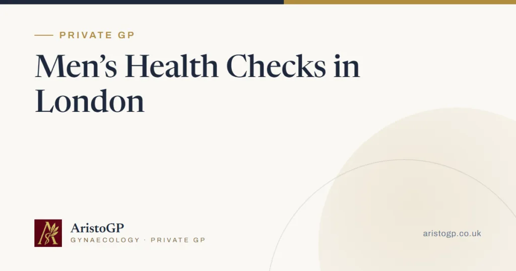 Men's Health Checks — AristoGP